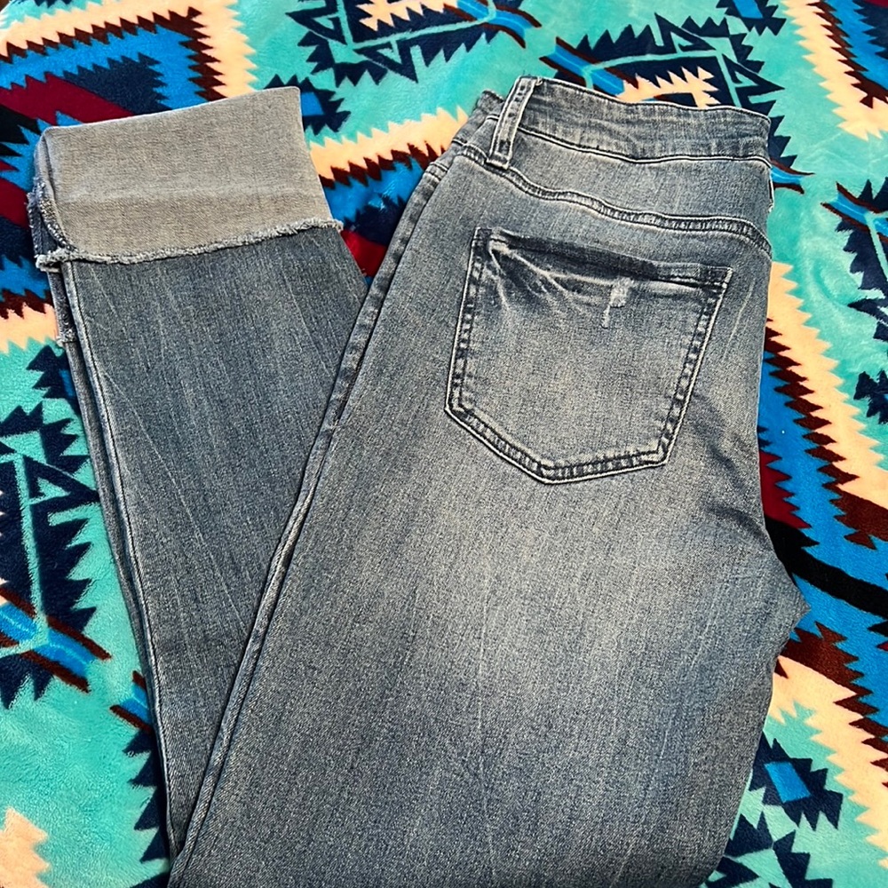 Straight leg 7famK jeans size 4